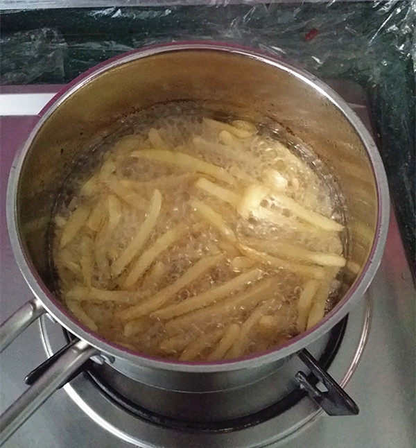 油炸薯条步骤9