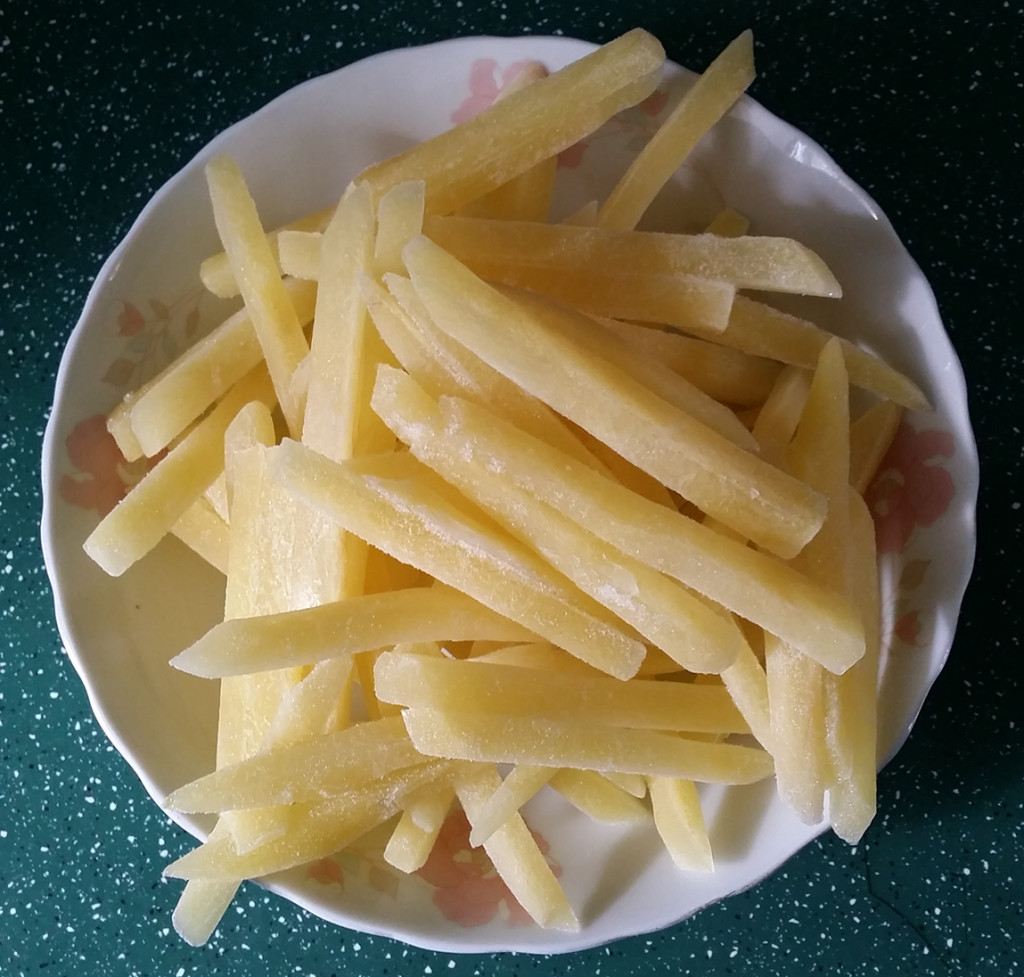 油炸薯条步骤7