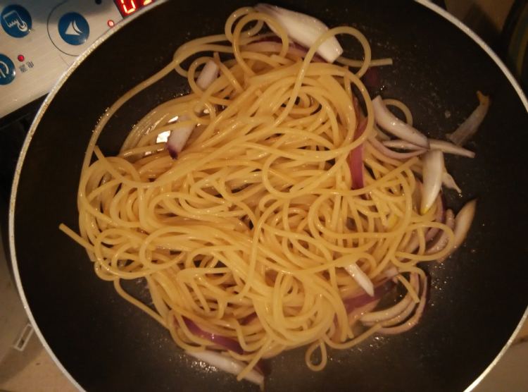 黑椒牛柳意面步骤7