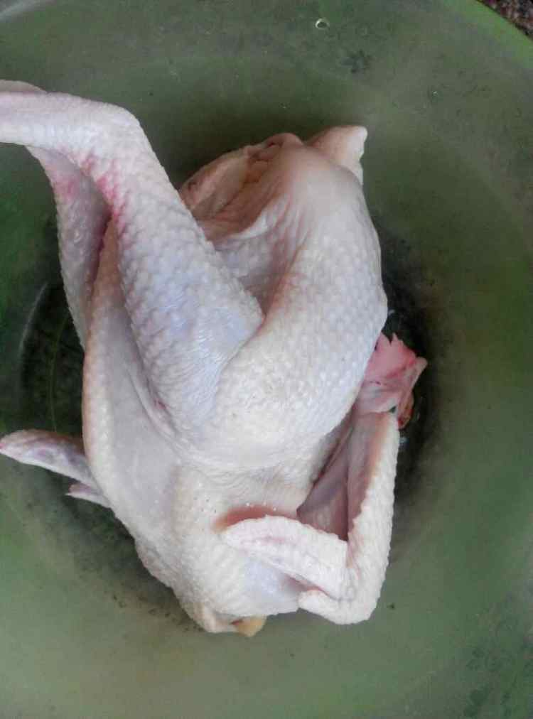 感恩节烤鸡步骤1