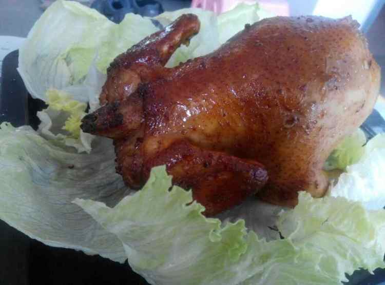 感恩节烤鸡步骤16