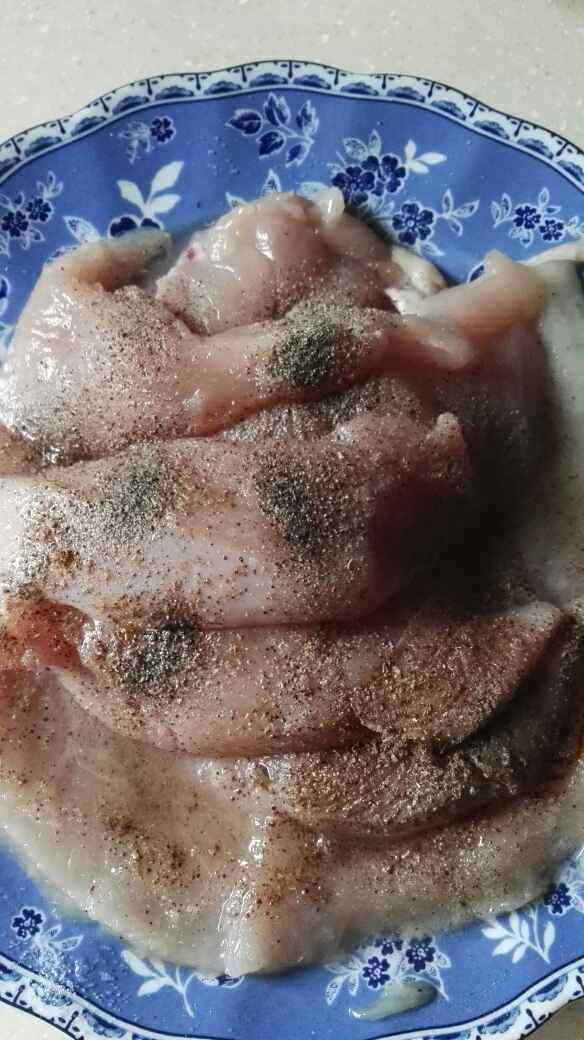 炸鸡排套房饭步骤1