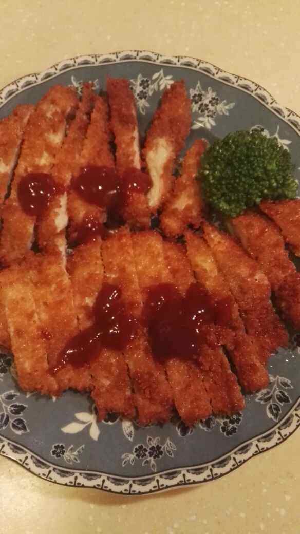 炸鸡排套房饭步骤10
