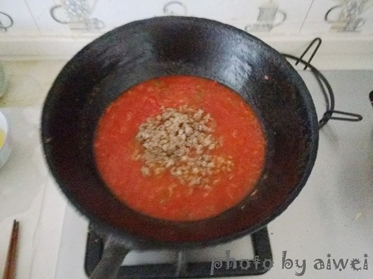 番茄肉酱意面步骤11