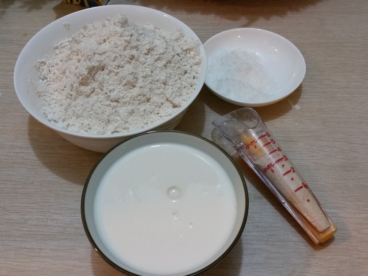 榴莲披萨步骤1