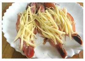 芝士焗阿根廷红虾步骤5