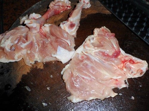炸鸡扒步骤1
