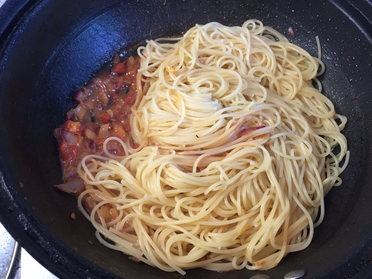 香辣鸡肉意大利面步骤8