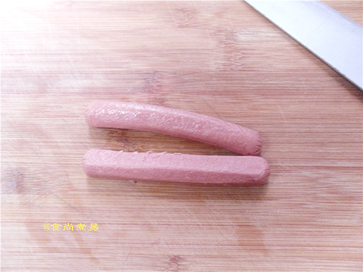 【手工美食】鸡肉肠番步骤9