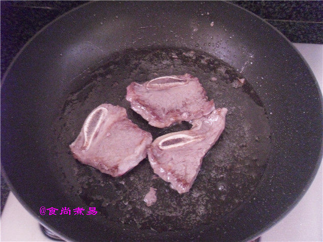 【手工美食】黑椒牛排步骤7