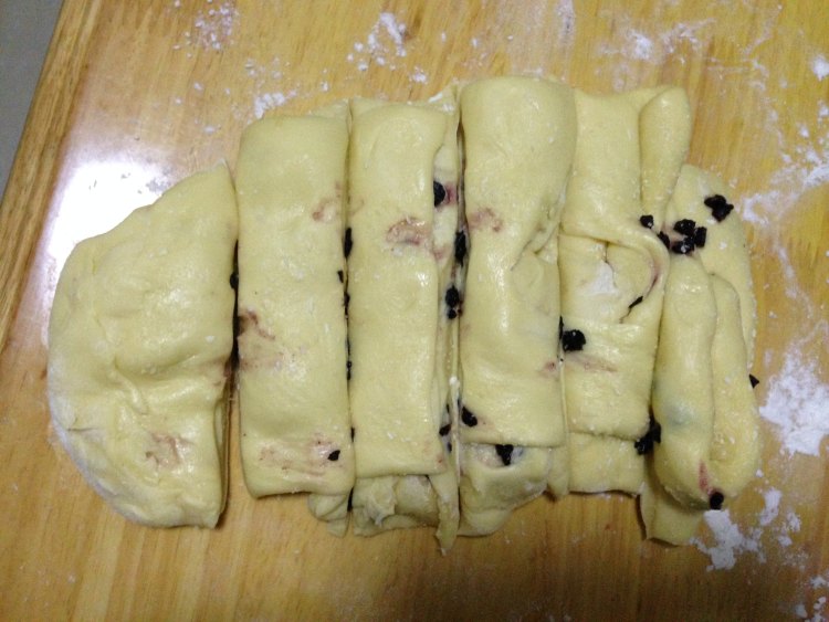 【手工美食】蓝莓干椰步骤9