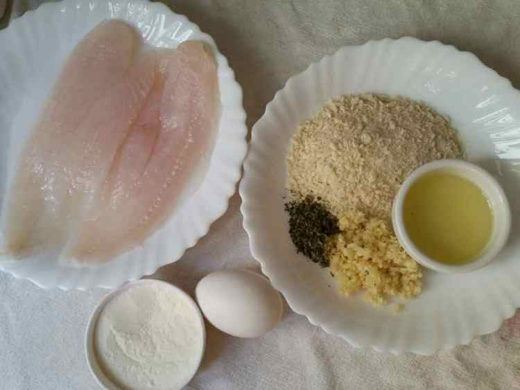 香酥鱼柳步骤1