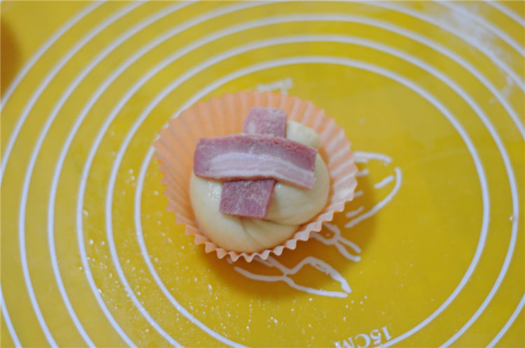 【手工美食】培根芝士步骤8