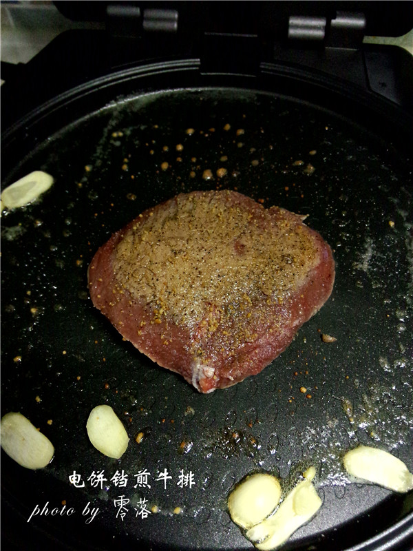 电饼铛煎牛排步骤7