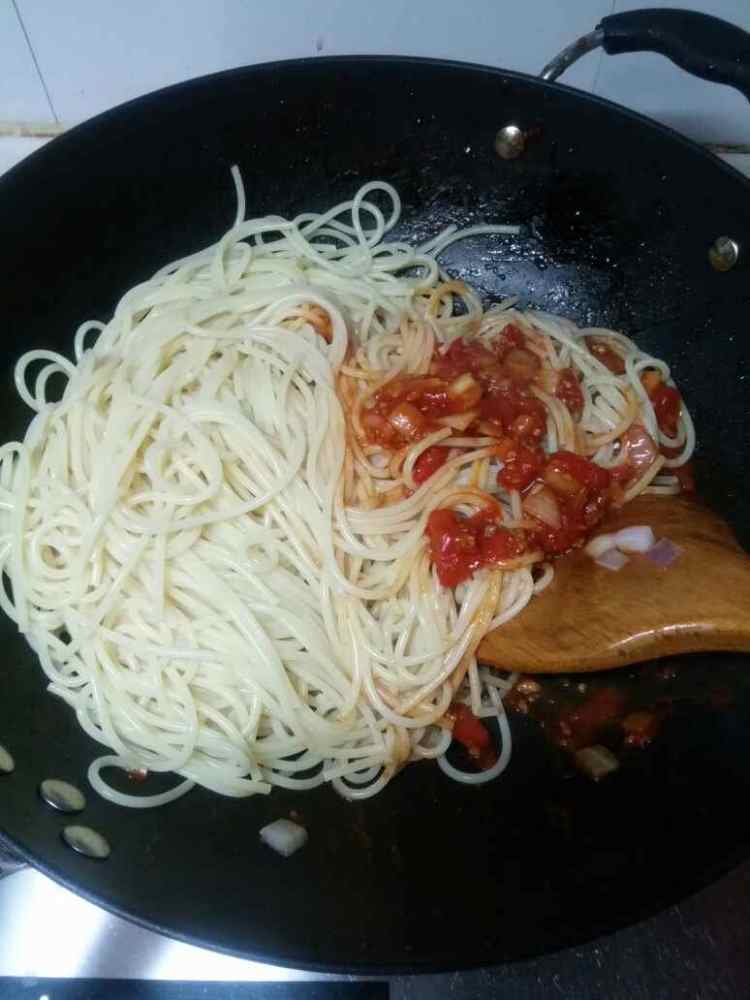 番茄肉末意大利面步骤14