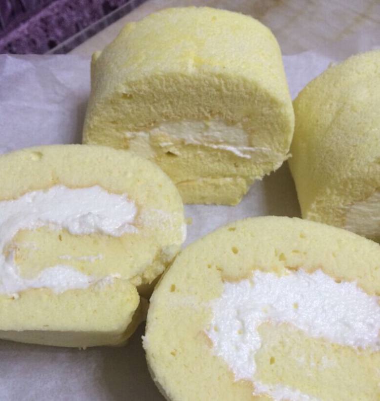 鲜嫩蛋糕卷步骤9