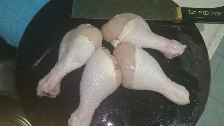 奥尔良汉堡包步骤1