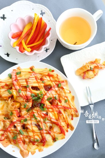 芝士焗通心粉步骤8