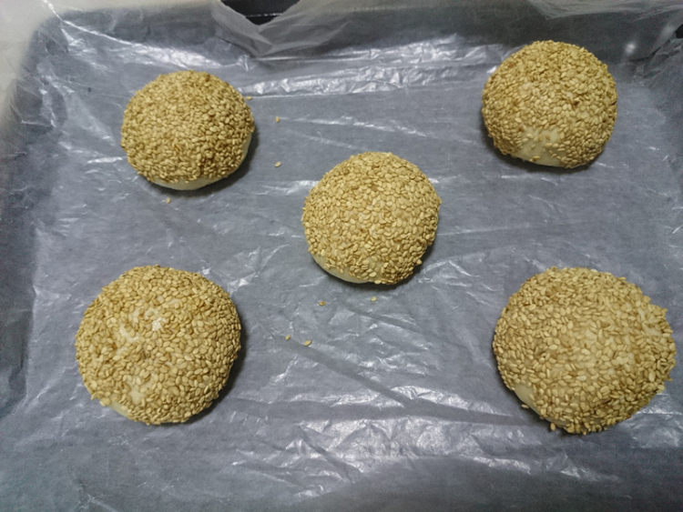 鸡蛋火腿汉堡步骤5