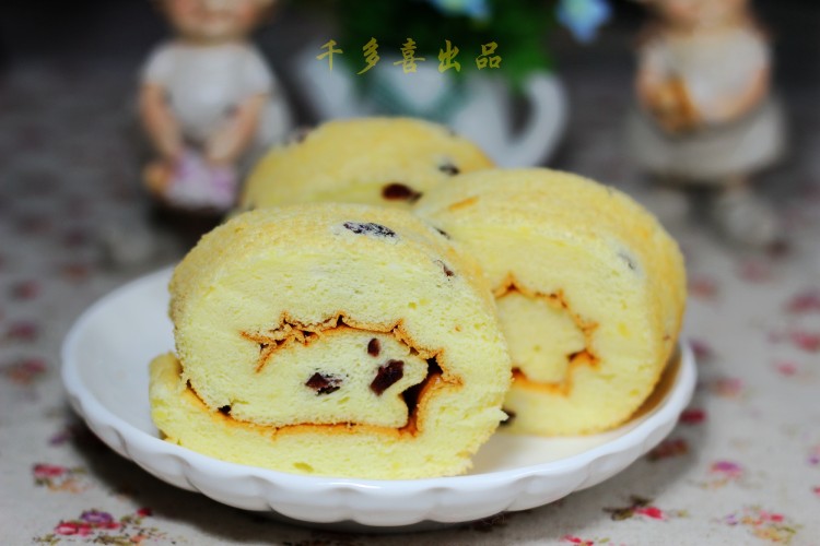 蔓越莓蛋糕卷步骤13