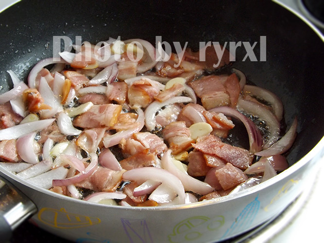 蘑菇培根意大利面步骤7