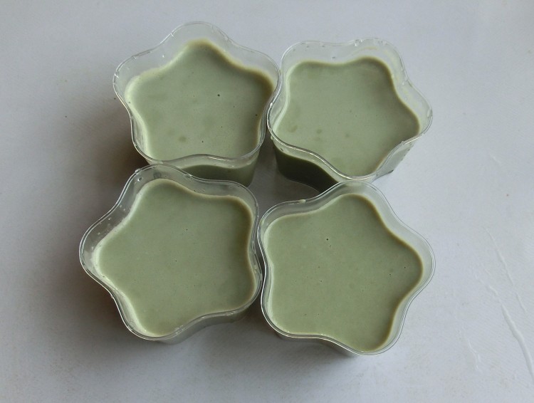 抹茶豆腐布丁步骤9