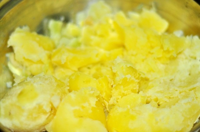 豌豆泥焗虾步骤4