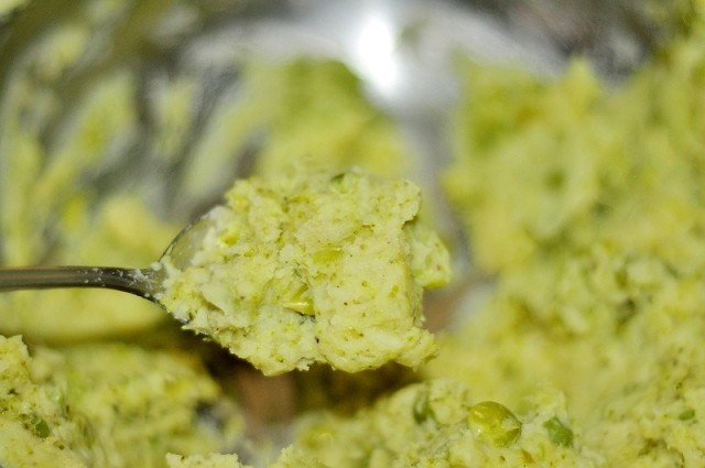 豌豆泥焗虾步骤8