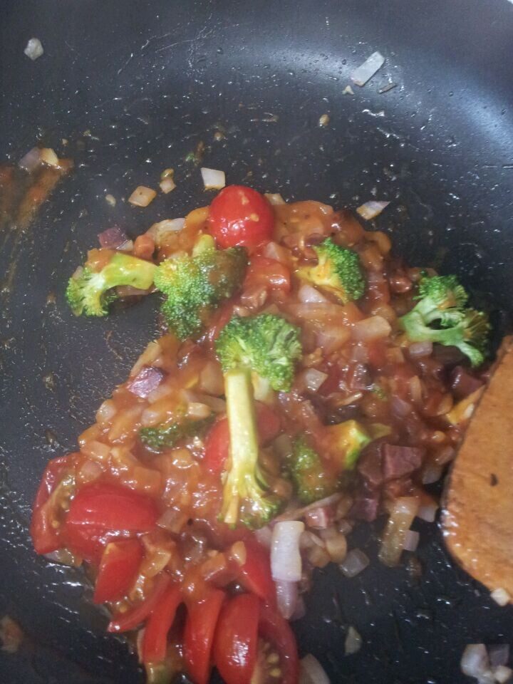 烟熏牛肉烤意粉步骤9