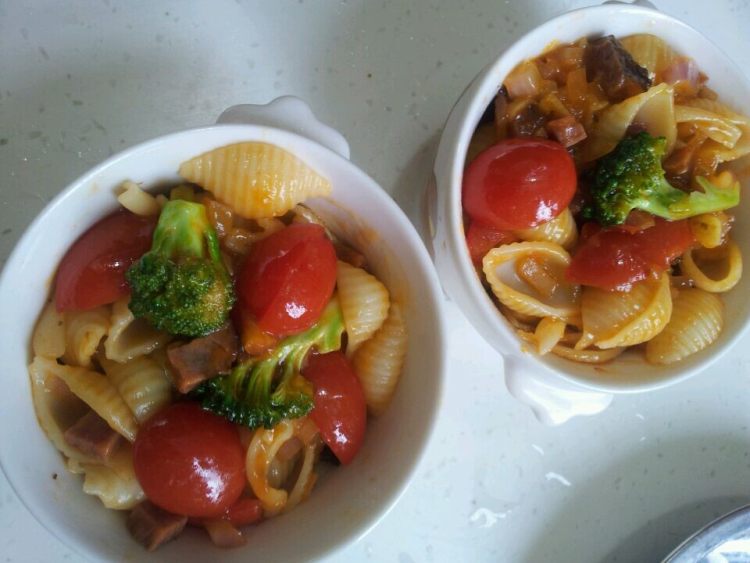 烟熏牛肉烤意粉步骤12