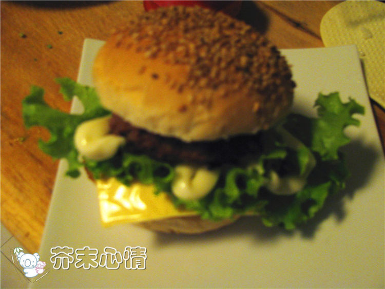 煎蛋肉排堡步骤15