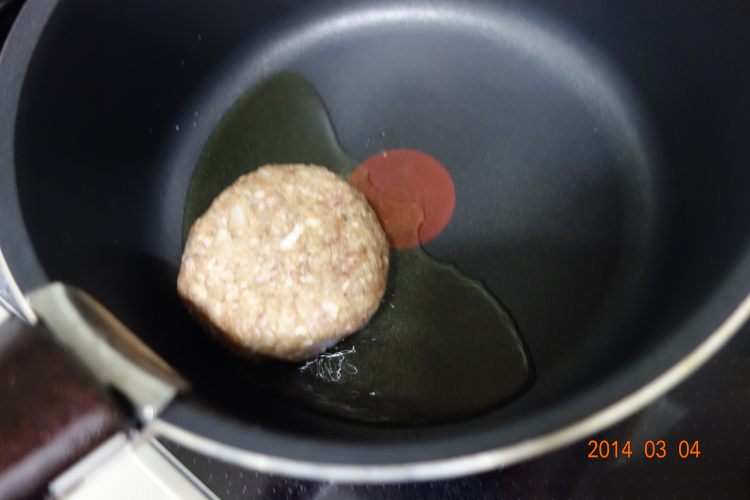 起士汉堡肉排步骤9