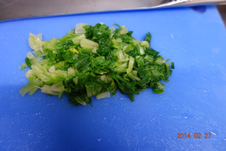 起士芹菜叶饭步骤5