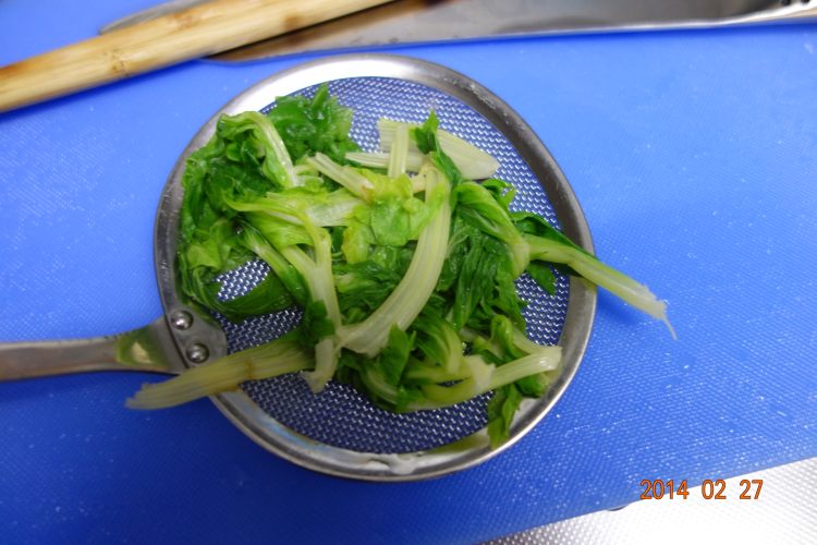 起士芹菜叶饭步骤4