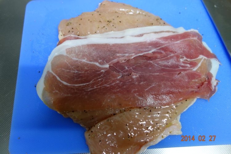 鸡肉起士卷步骤7