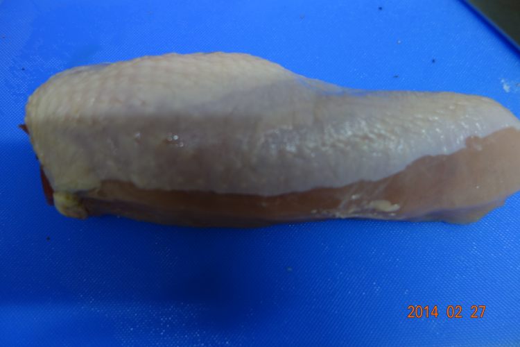 鸡肉起士卷步骤9