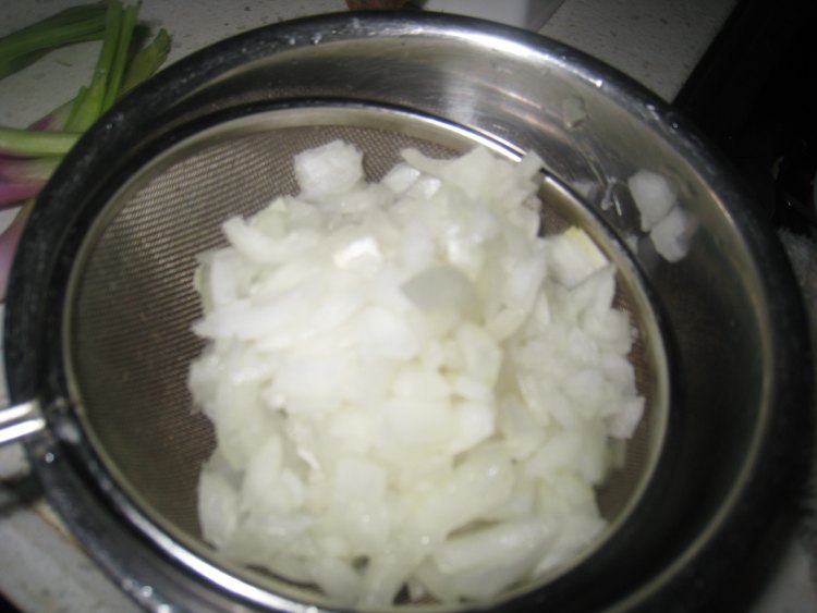 奶油蔬菜炖饭步骤1