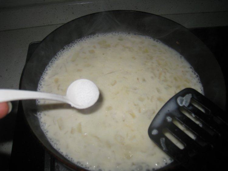 奶油蔬菜炖饭步骤7