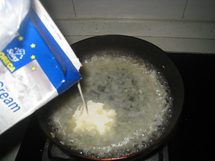 奶油蔬菜炖饭步骤6