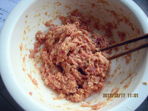 自制汉堡肉排步骤4