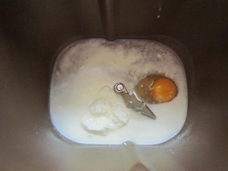 奶油面包卷步骤1