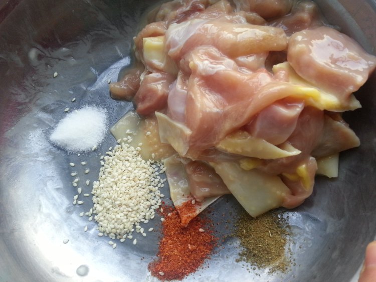咖喱鸡块饭步骤3