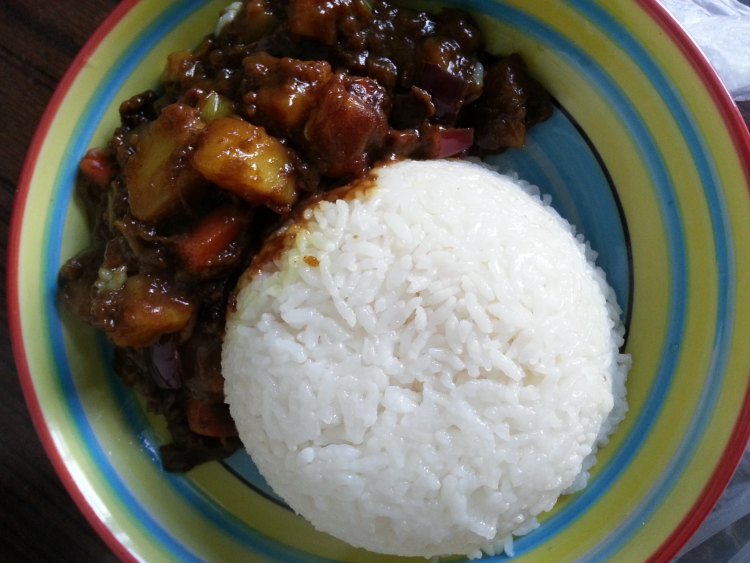 咖喱鸡块饭步骤11