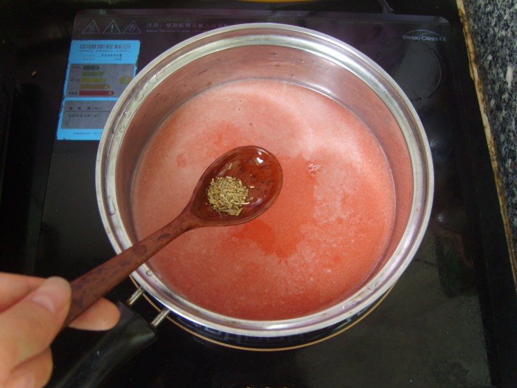 番茄冷汤步骤5