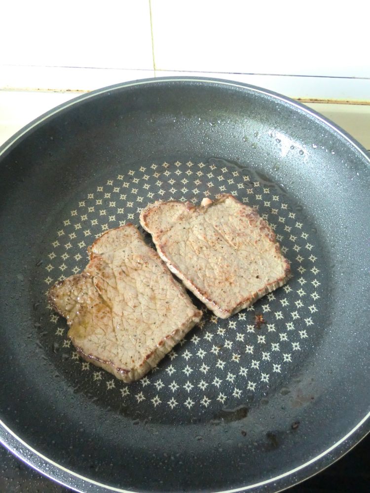 黑椒汁牛排套餐步骤16
