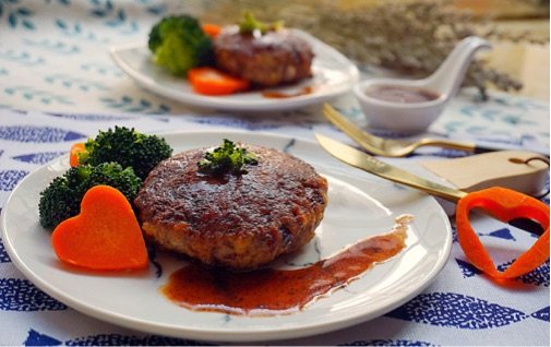 日式汉堡香酥肉饼#本步骤19