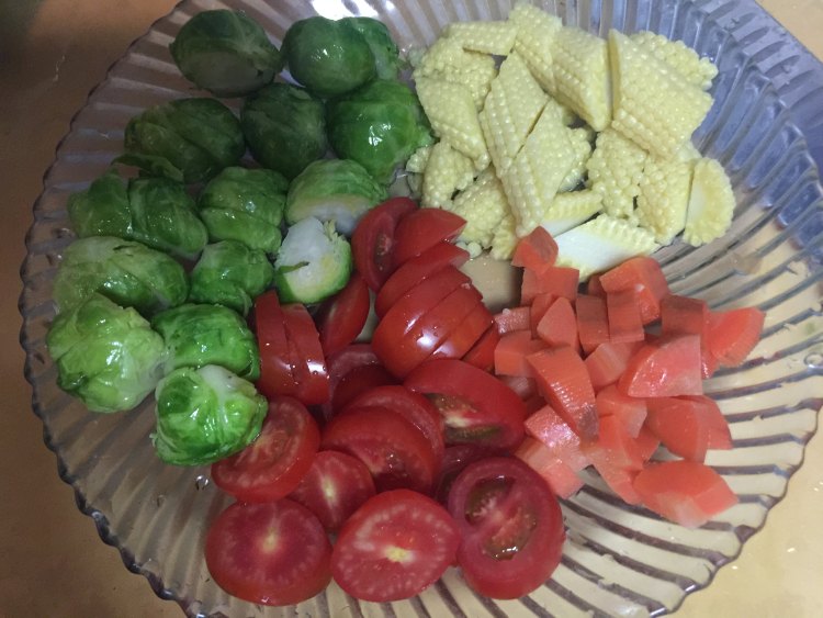 彩虹蔬菜沙拉步骤5