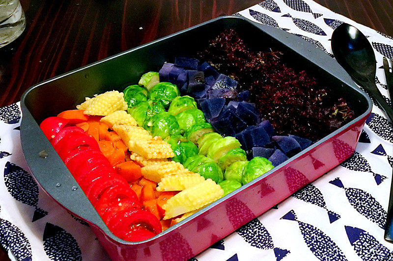 彩虹蔬菜沙拉步骤8
