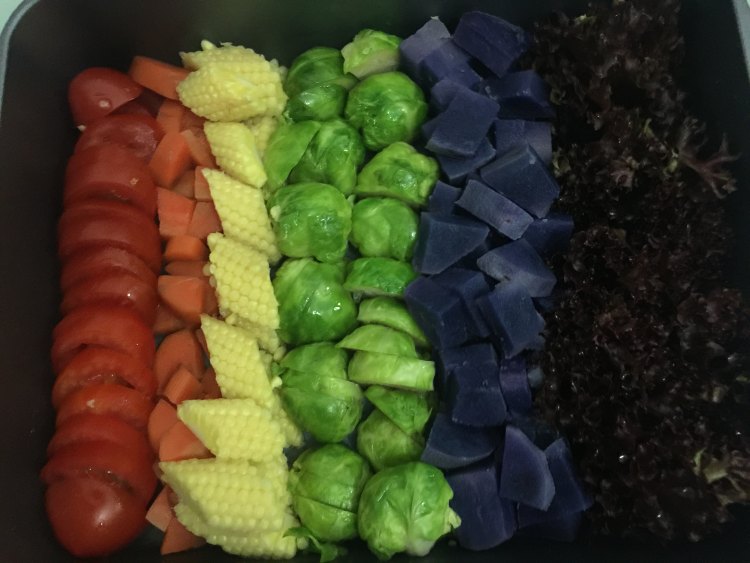 彩虹蔬菜沙拉步骤6