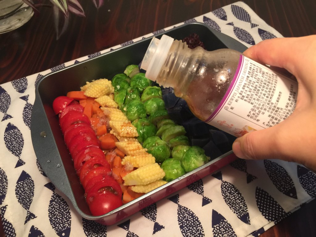 彩虹蔬菜沙拉步骤7